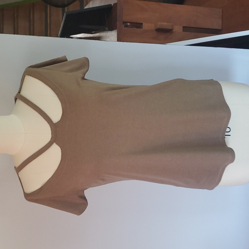 T-shirt with Cutout Detail